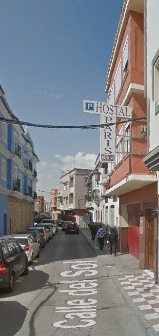 Hostal Paris La Línea de la Concepción Dış mekan fotoğraf